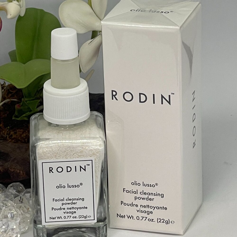 Rodin Olio Lusso Facial Cleansing Powder - 0.77 oz / 22 g - New in Sealed Box